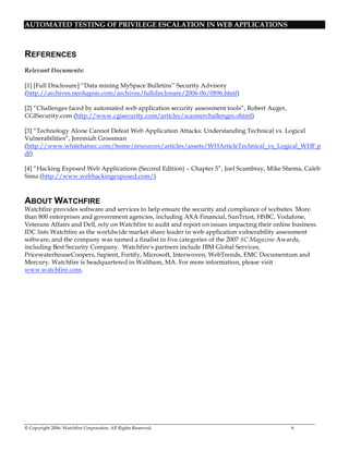 Privilege Escalation