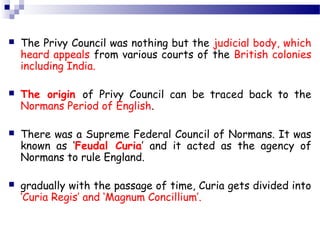 Privy council | PPT