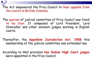 Privy council | PPT