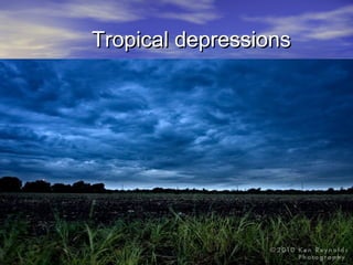 Tropical depressionsTropical depressions
 