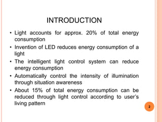 Energy Efficient Intelligent LED Lighting System | PPTX