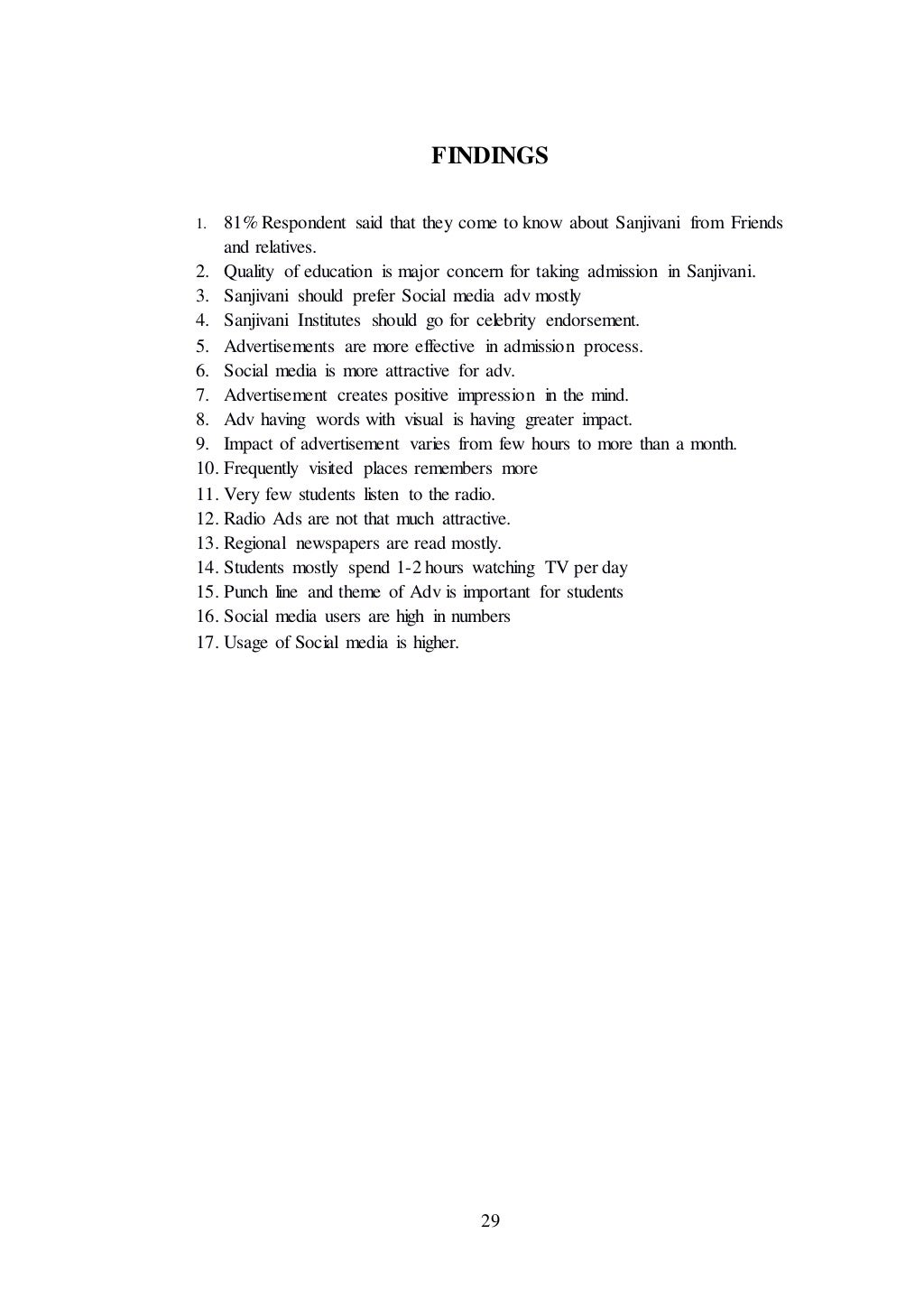 Final year project documentation samples picture