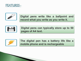 digital pen | PPTX