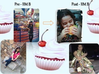 Pre - IIM B Post - IIM B
 