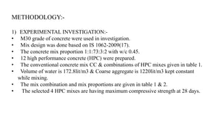 Analysis of durability of high performance concrete using Artificial ...