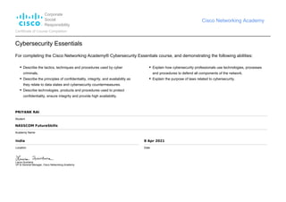 cisco cyber security essentials