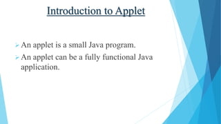 Java Applets | PPT