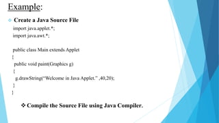 Java Applets | PPT