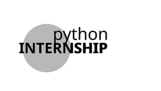 python internship details2 description.pptx