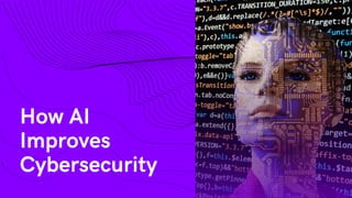 How AI
Improves
Cybersecurity
 