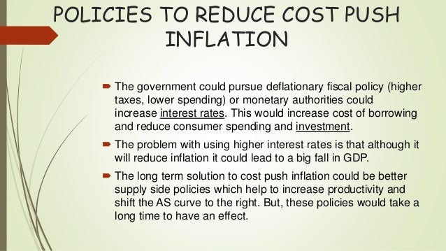 inflation cost push and demand pull demand pull inflation