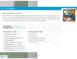 Claritas Prizm - Behavioral Customer Segmentation