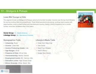 Claritas Prizm - Behavioral Customer Segmentation