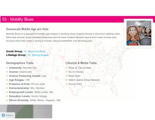 Claritas Prizm - Behavioral Customer Segmentation