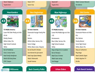 Claritas Prizm - Behavioral Customer Segmentation