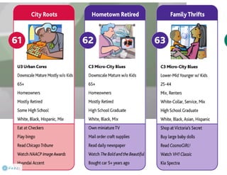 Claritas Prizm - Behavioral Customer Segmentation