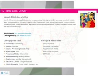 Claritas Prizm - Behavioral Customer Segmentation