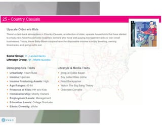 Claritas Prizm - Behavioral Customer Segmentation