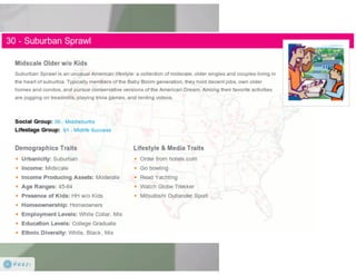 Claritas Prizm - Behavioral Customer Segmentation