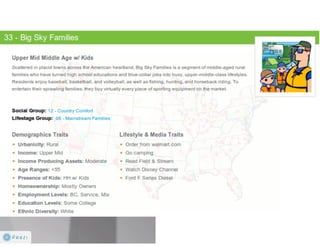 Claritas Prizm - Behavioral Customer Segmentation