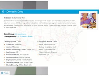 Claritas Prizm - Behavioral Customer Segmentation