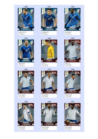 PRIZM PANINI - BRASIL 2014