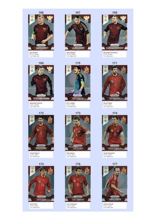 PRIZM PANINI - BRASIL 2014