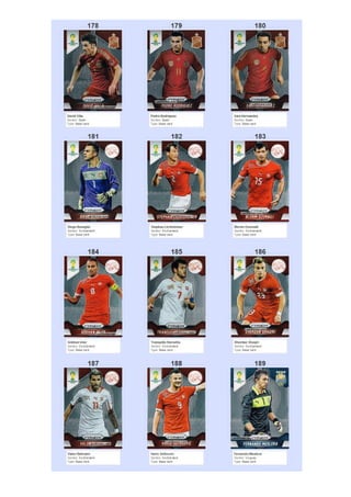 PRIZM PANINI - BRASIL 2014