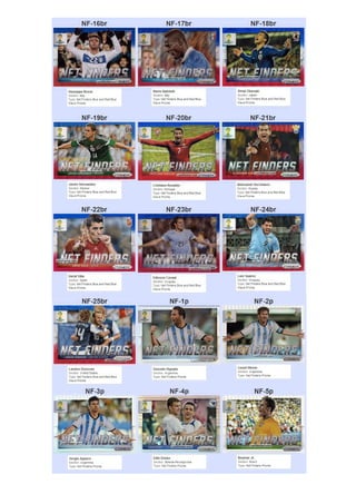 PRIZM PANINI - BRASIL 2014