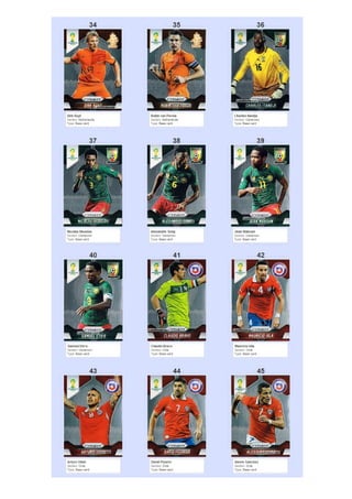 PRIZM PANINI - BRASIL 2014