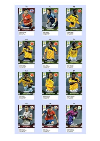 PRIZM PANINI - BRASIL 2014