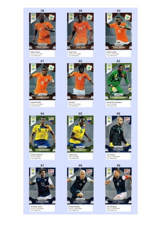 PRIZM PANINI - BRASIL 2014