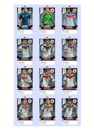 PRIZM PANINI - BRASIL 2014