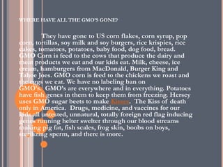 New products. For examples, scientist identified the gene responsible for caffeine in coffee beans; by excluding this gene, decaffeinated coffee beans can be grown naturally.