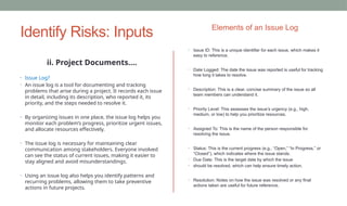 Identifies And Resolves Risks Identify Project Risk and Mitigating Mechanisms | PPTX