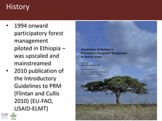 Introduction to Participatory Rangeland Management (PRM) 