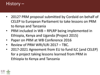 Introduction to Participatory Rangeland Management (PRM) 