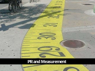 PR and Measurement   