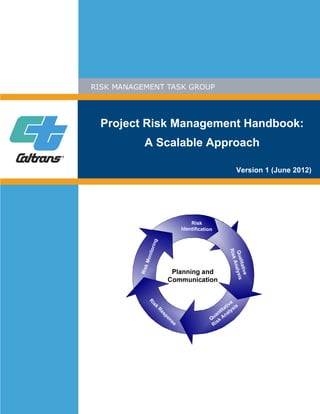 Project Risk Management Handbook:
A Scalable Approach
Version 1 (June 2012)
RiskMonitoring
R
isk
R
esponse
Qualitative
RiskAnalysis
 