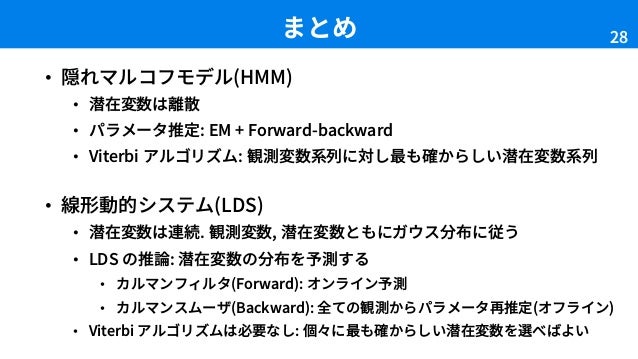 パターン認識と機械学習 13章 系列データ