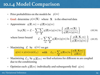 Approximate Inference (Chapter 10, PRML Reading) | PDF