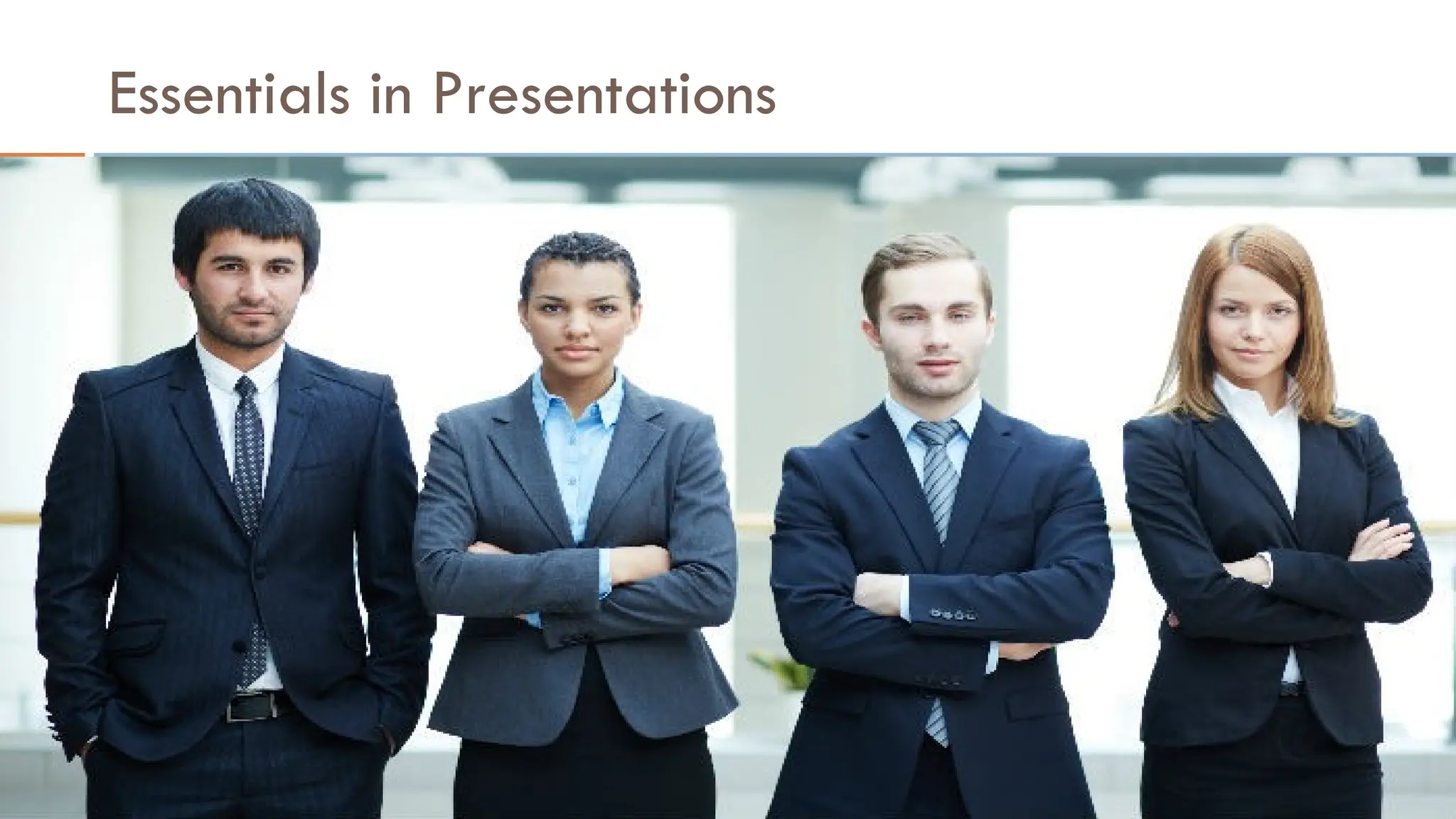 Essentials in Presentations
 