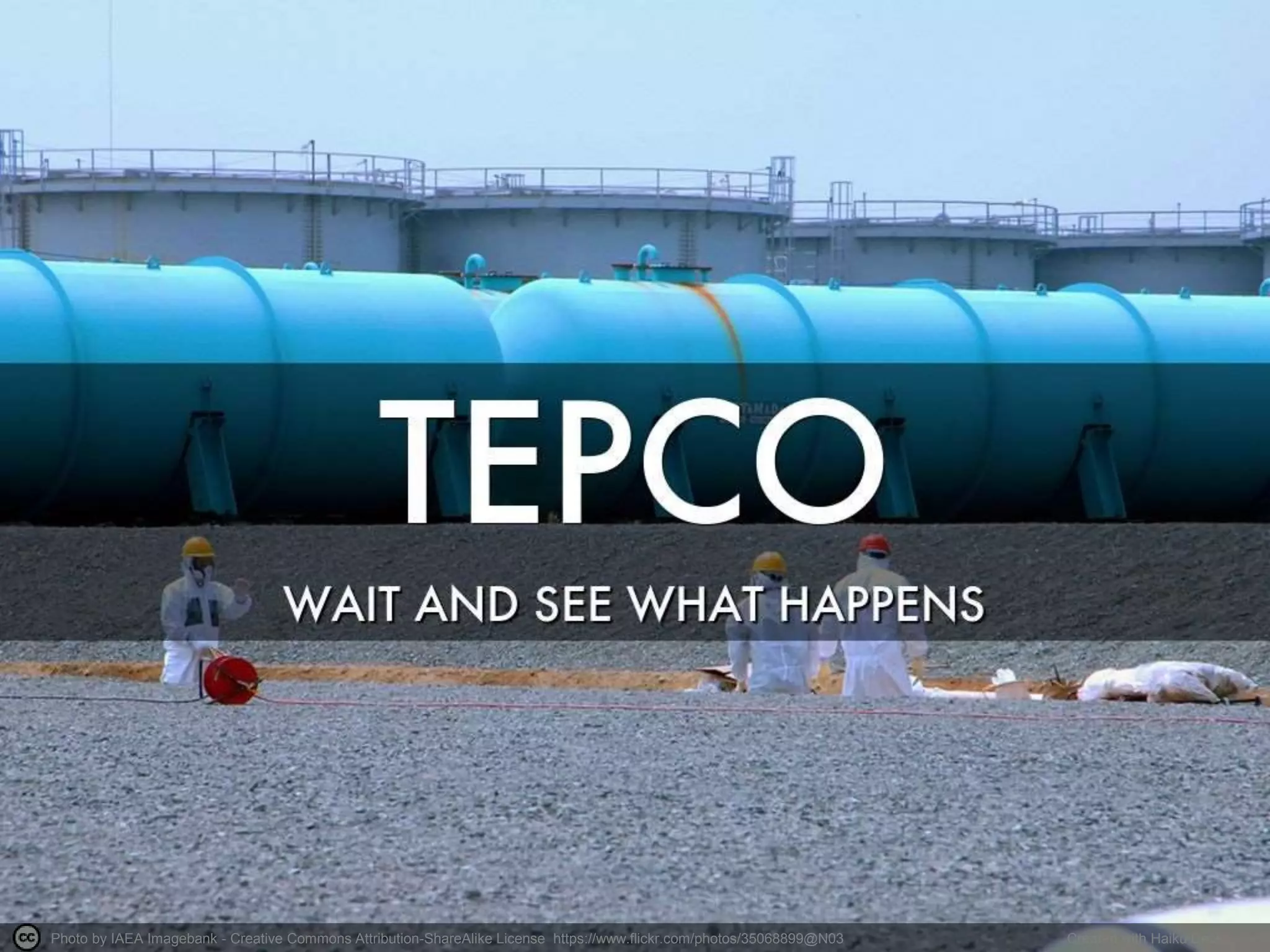 Photo by IAEA Imagebank - Creative Commons Attribution-ShareAlike License https://www.flickr.com/photos/35068899@N03 Created with Haiku Deck
 