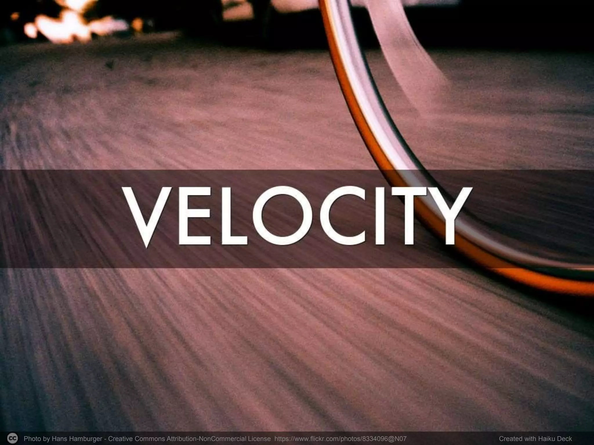 Photo by Hans Hamburger - Creative Commons Attribution-NonCommercial License https://www.flickr.com/photos/8334096@N07 Created with Haiku Deck
 