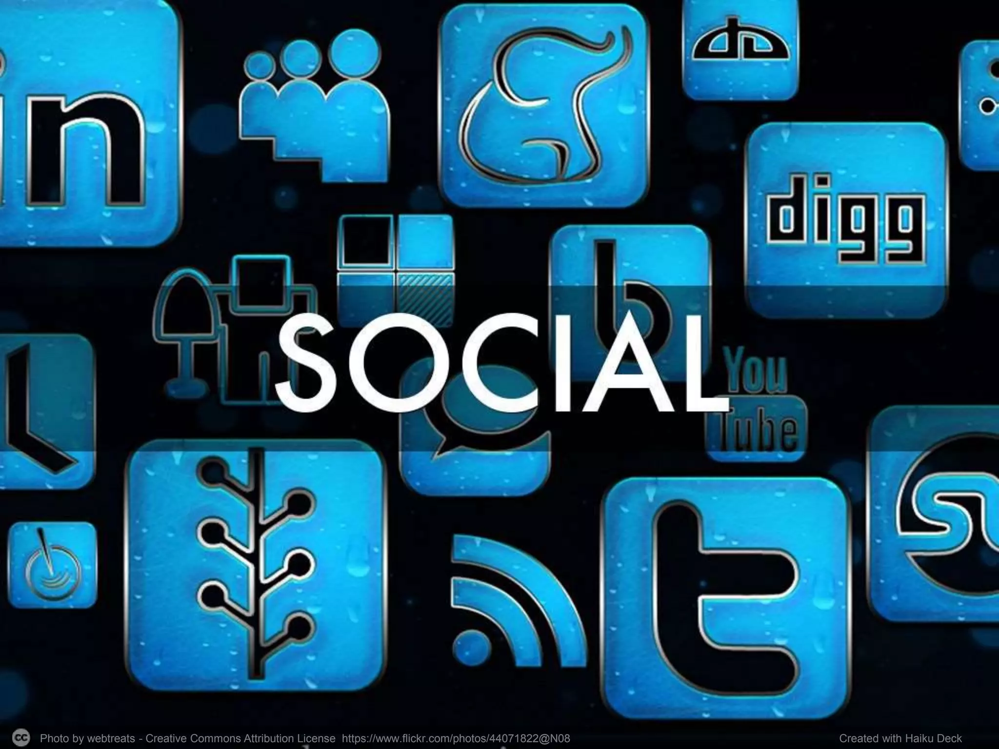 Photo by webtreats - Creative Commons Attribution License https://www.flickr.com/photos/44071822@N08 Created with Haiku Deck
 