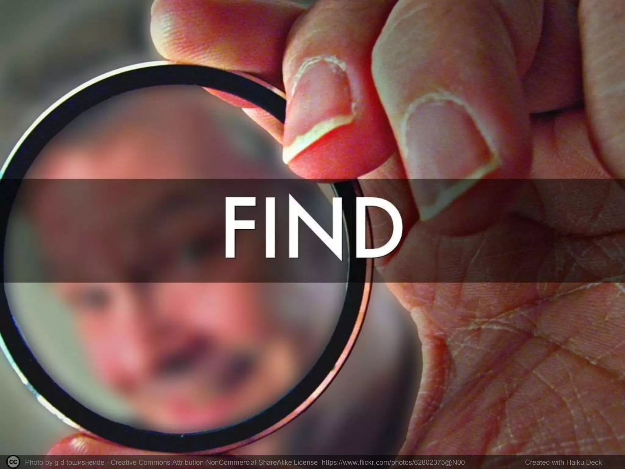 Photo by g d tошиѕнеиdе - Creative Commons Attribution-NonCommercial-ShareAlike License https://www.flickr.com/photos/62802375@N00 Created with Haiku Deck
 