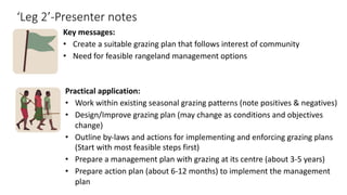 Participatory Rangeland Management Learning Kit