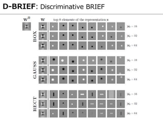 D-BRIEF: Discriminative BRIEF
 