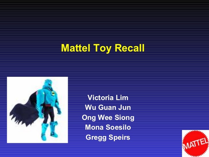 Mattel issues new massive China toy recall