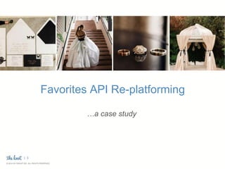 Migration from SQL to MongoDB - A Case Study at TheKnot.com | PPTX